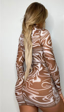Load image into Gallery viewer, Amaze Dress Brown