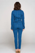 Load image into Gallery viewer, HIME Denim Jumpsuit